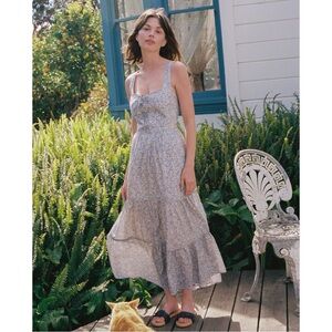 Christy Dawn The Adele Dress Daisy Blue